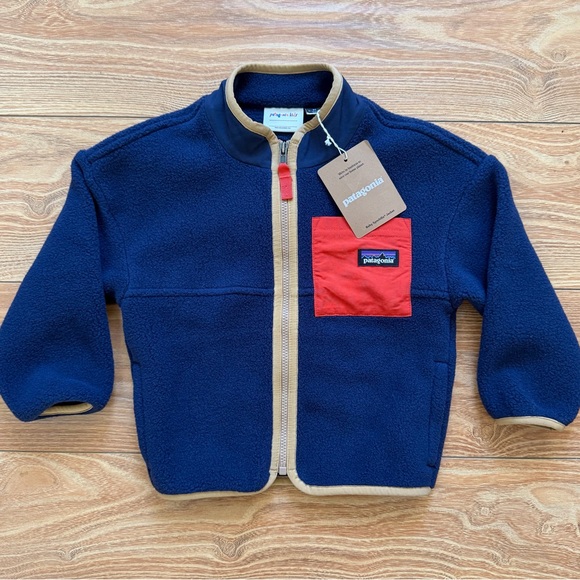 [patagonia] nwt kids baby synchilla fleece jacket - Picture 2 of 5